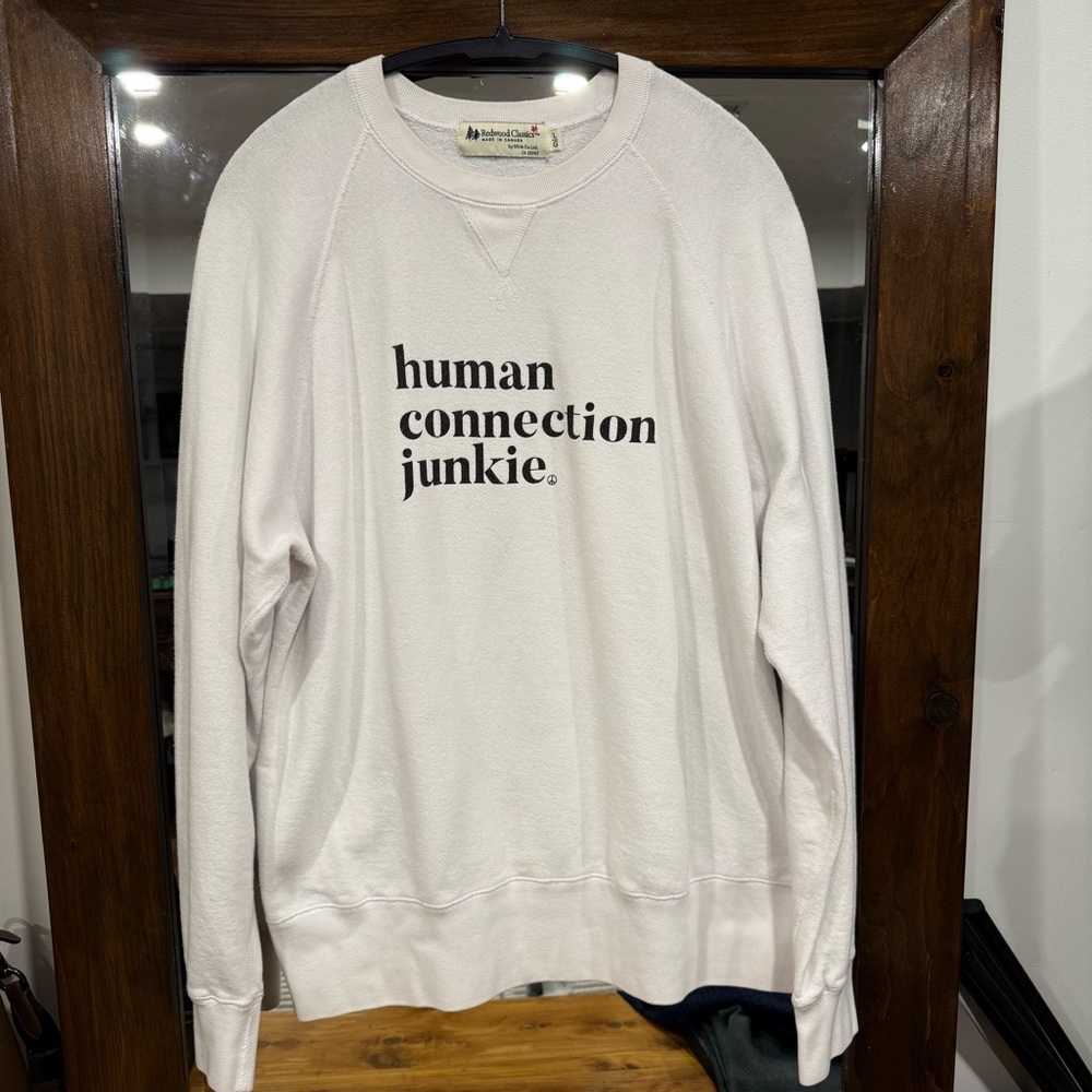 White Crewneck Sweatshirt